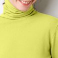 thumbnail image 4 of BLVB Womens Turtleneck Long Sleeve Shirts Knit Thermal Tops Lightweight Pullover Sweater Fall Winter Base Layer Outfits, 4 of 5
