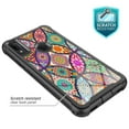 thumbnail image 3 of Alcatel 3V Case, Rosebono Hybrid IMD Design Graphic Anti-Scratch Fashion Cute Colorful Silicone Skin Cover Armor Case for Alcatel 3V 2019 (Colorful Mandala), 3 of 5