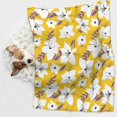 thumbnail image 6 of Sigee Lilies Flowers for Pet Blanket for Dog Cat Puppy Blanket Cat Blankets for Small and Medium Pets-Large, 6 of 8