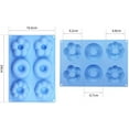 thumbnail image 2 of 2Pcs Silicone Donut Molds 6 Cavities Mini Donut Molds Bpa Free Non-Stick Donut Mold Tray Baking Mold For Donuts Cake Chocolate Candy Cookies, 2 of 8