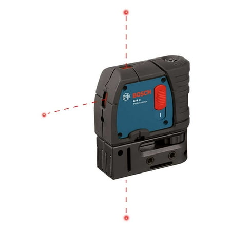Laser Measurement Systems - Bosch GPL3 3-Point Self-Leveling Alignment Laser Level (Certified Refurbished)