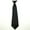 Black, variant on 10 PCS Kid Boy Girl Solid Satin Pre-tie Elastic Necktie School Party Wedding Tie
