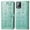 Green, variant on Conmpatible for T-Mobile REVVL 6 Pro 5G Wallet Case with Card Holder, Lovely Cartoon Cat & Dog Animal Embossed Pattern PU Leather Flip Cover Kickstand Magnetic Clasp Shockproof Case, Blue