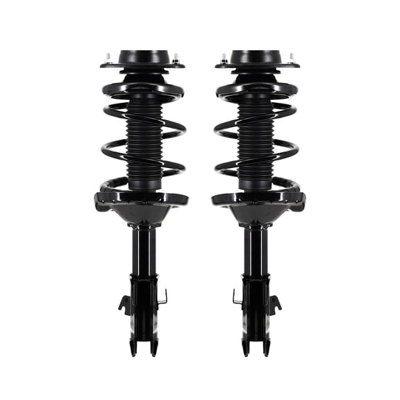 Pair 2 Front L-R Quick Complete Strut-Coil Spring For 2017 2018 Subaru Forester 2.5i