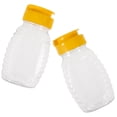 thumbnail image 3 of SHISUYAN 2pcs Honey Jars Squeeze Honey Bottles Reusable Empty Syrup Squeeze Bottles, 3 of 8