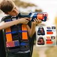 thumbnail image 2 of Kit de chaleco táctico para , 2 chalecos tácticos para niños para N-Strike, accesorios con paquete de recarga de 80 dardos, 2 clips para 12 dardos, 4 brazaletes para 8 dardos y 2 gafas Xemadio LL-1937, 2 of 8