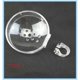 thumbnail image 5 of Jabonera de baño transparente para barra de ducha Accesorio de baño redondo con 22 mm de diámetro JAMW Sencillez, 5 of 5