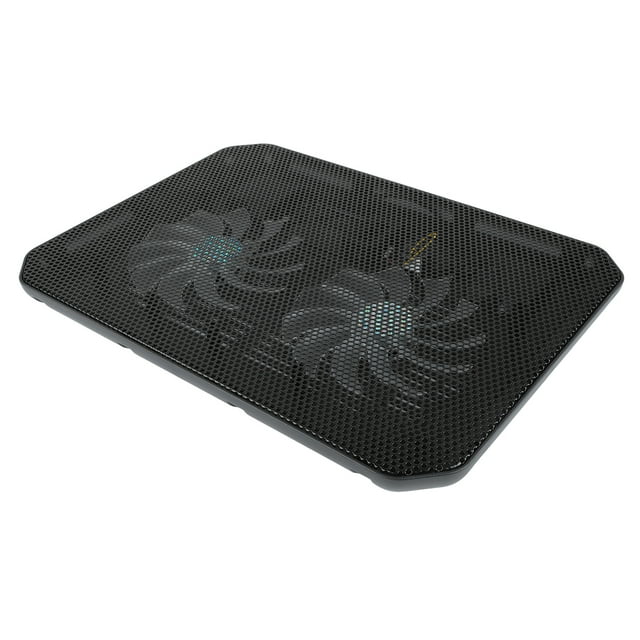 Refroidisseur d'Ordinateur Portable, 7 Réglages de Hauteur Haute Vitesse Support de Refroidissement à Faible Bruit avec Lumières LED pour Ordinateur Portable de Jeu
