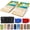 Beach, variant on GoSports Regulation Size Premium Wooden Cornhole Set - Includes Two 4' x 2' Boards, 8 Bean Bags, Carrying Case and Game Rules - Retro Beach