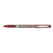 Rollerball Pen, Extra-Fine Point, Red Barrel/Ink Qty:12