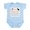 Sky Blue, variant on CafePress - Pug ABC's Infant Bodysuit - Baby Light Bodysuit, Size Newborn - 24 Months