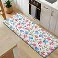 thumbnail image 5 of Pioneer Flower Floral Print Pattern Kitchen Rug Mat,Kitchen Runner Rugs Non Skid Washable,Decorative Kitchen Floor Mats for Kitchen,Sink,Laundry,17"x47.2", 5 of 7