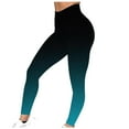 thumbnail image 2 of SELONE Petite Leggings for Women Mid Rise Stretch Polyester Athletic Pants Ankle Length Slim Lounge Trousers Navy 2XL, 2 of 5