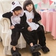thumbnail image 4 of Monos con capucha de una pieza para niños, pijamas de invierno cálidos de lana, pijamas para niños, ropa de dormir para niños, Cosplay de Navidad y Halloween, 4 of 4
