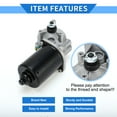 thumbnail image 4 of Motor de limpiaparabrisas frontal único para Opel Combo Corsa Tigra 2000-2012 No.23001902, 4 of 7