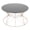 Gray, variant on Kate and Laurel Mendel Rectangle Tray with Decorative Metal Rim, 16.5 x 12, White and Gold