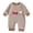 Z-13 Coffee, variant on Kogui Baby Boy Romper Baby Boys' Sleep and Play Pjs One-piece Zip Front Romper Jumpsuit Pajamas 0 3 6 9 12 18 24 Months (Green,0-3 Months)