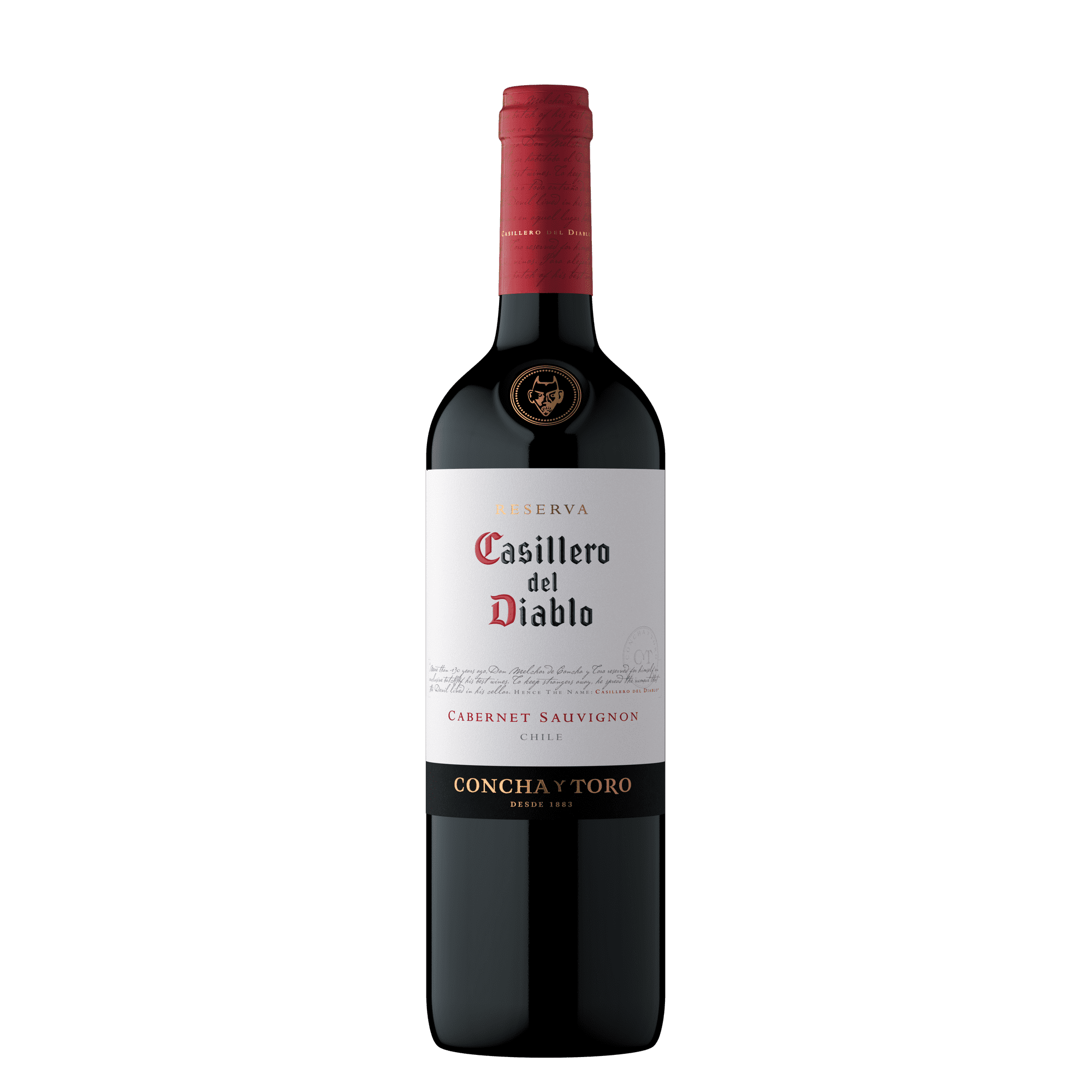 Casillero del Diablo Cabernet Sauvignon, Red Wine, 750 ml Glass Bottle, 14% ABV