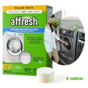 Washer Machine Cleaner, Front & Top Load Machines 6-Tablets, 8.4 oz