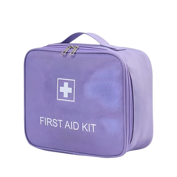 GASTROPOD Medical Bag Portable First Aid Bag,Outdoor Medicine Storage Bag Health Bag,Light Purple