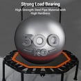 thumbnail image 2 of Trampoline Pliant Octogonal Portable de 42 Pouces avec Rampes Ajustables en Orange Vibrant - Parfait pour des Entraînements Silencieux et Sécuritaires et la Mise en Forme à Domicile, 2 of 6