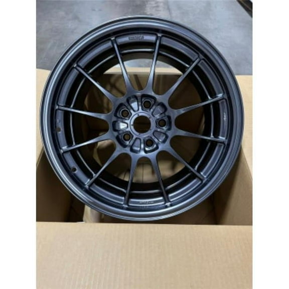 Enkei  18 x 9.5 in. NT03 Plus M Gunmetal Wheel - 5 x 114.3, 27 mm Offset & 72.6 mm Bore