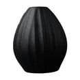 thumbnail image 1 of GUOOL Black Ceramic Vase Modern Flower Vase Pottery Desktop Decorative Planter Pot for E, 1 of 6