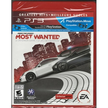 Need for Speed: Most Wanted (Greatest Hits) PS3 (Brand New Factory Sealed US Ver