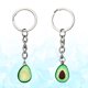 thumbnail image 2 of llaveros de aguacate con colgante de arcilla, regalo para parejas, ovalados, sin núcleo, estilo aleatorio., 2 of 5