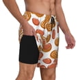 thumbnail image 2 of Sikiie Peanuts4 Print Men's Double Layer Swimming Trunks, Adjustable Waistband and Pockets Sports Swimming Trunks, Beach Swimwear-XX-Large, 2 of 6