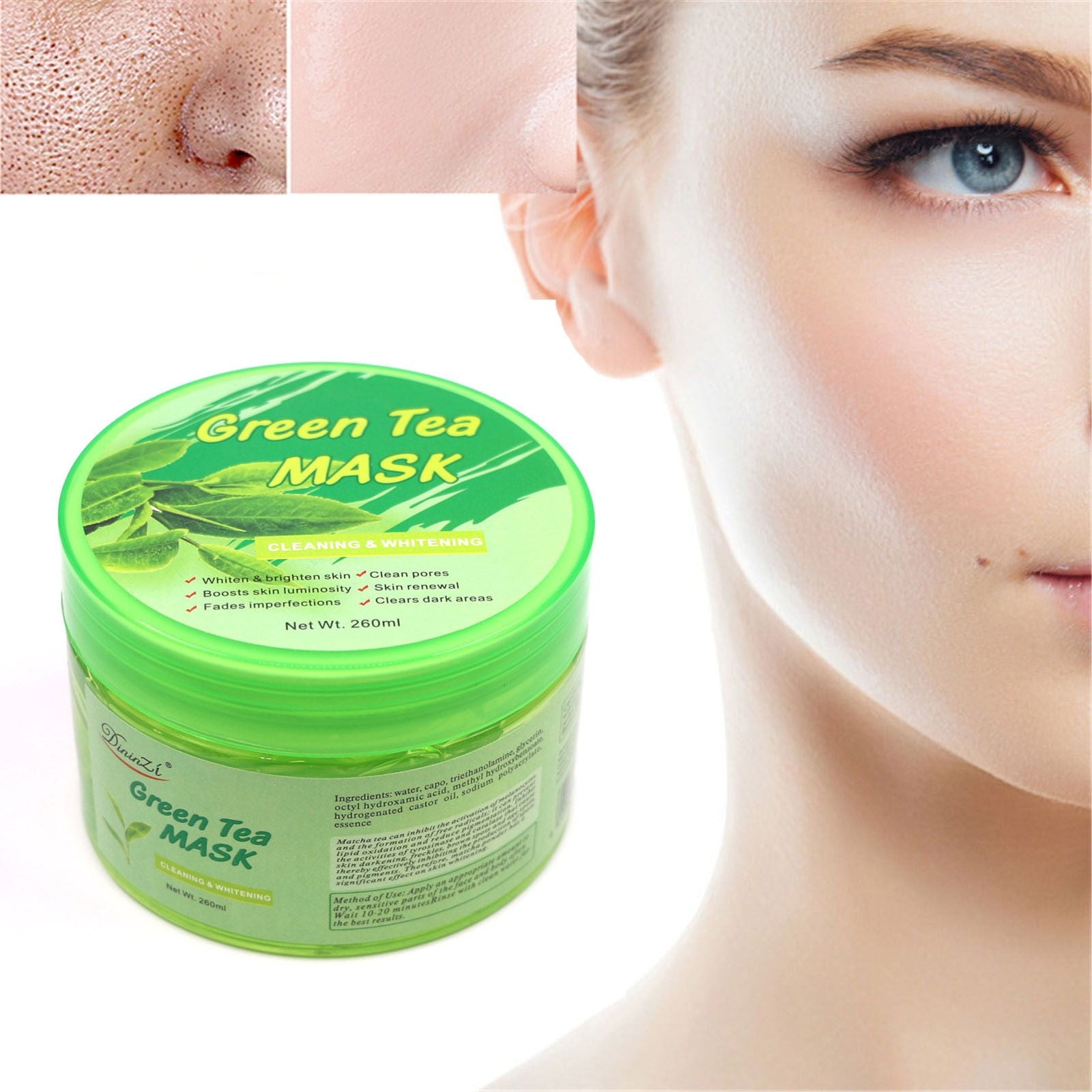 Aloe Vera Gel Green Tea Gel Skin Care Products Moisturizing