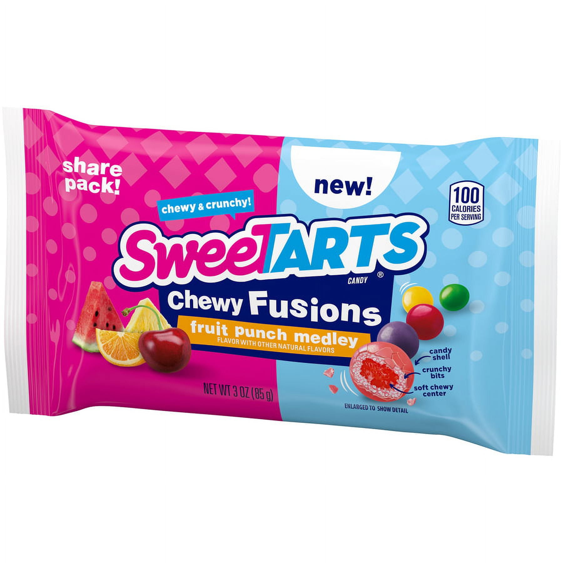 Fruit Gems Chewy Candy Assortment, Assorted Natural Fruit Flavors, 2.12 lb Bag, 90 Count, Ships in 1-3 Business Days Fruit Gems Chewy Candy Assortment, Assorted Natural Fruit Flavors, 2.12 lb Bag, 90 Count, Ships in 1-3 Business Days