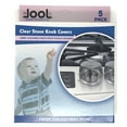 thumbnail image 3 of Jool Baby Clear Stove Knob Covers Child Safety Guards, 5 Pack, 3 of 8
