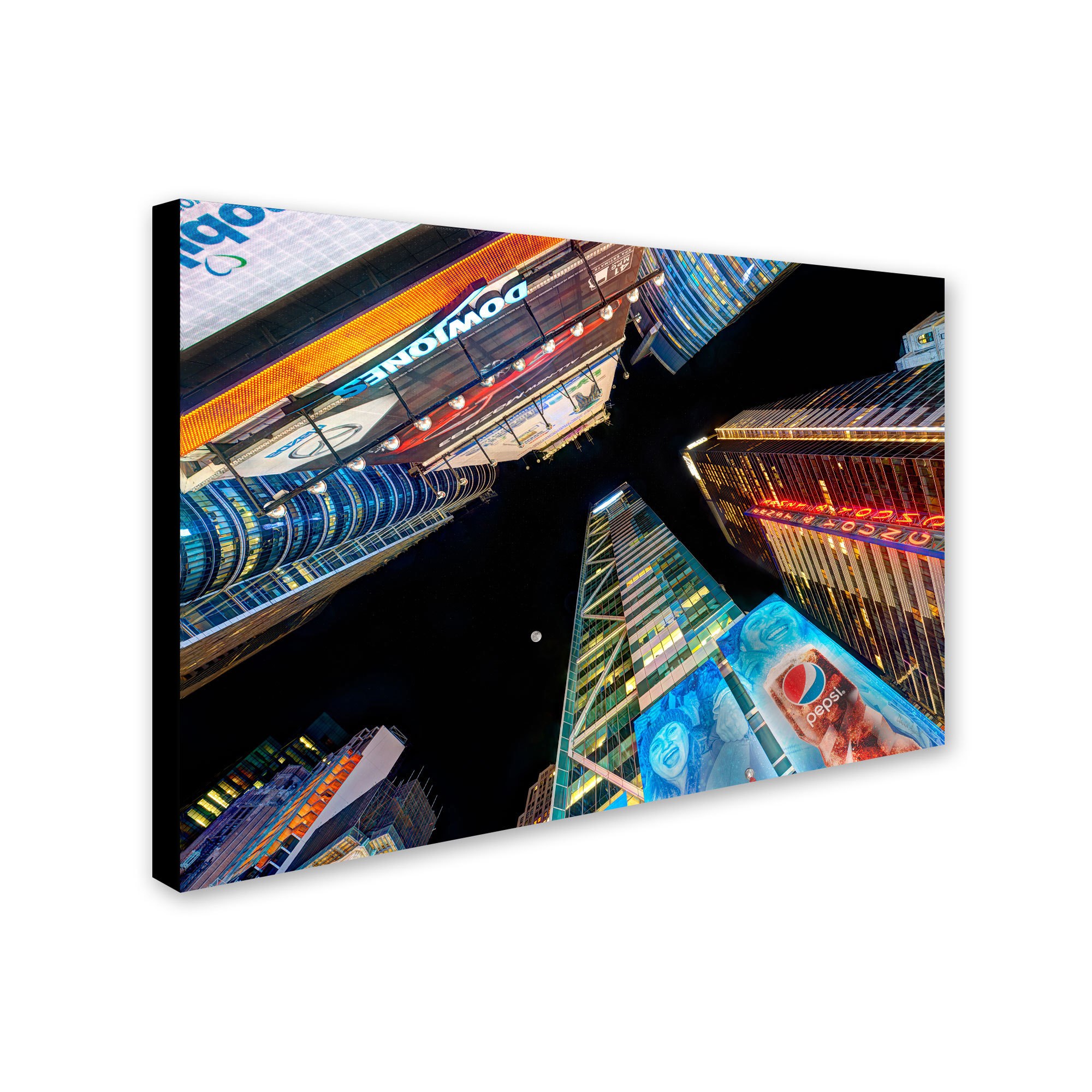 Trademark Fine Art "Times Square NYC" Canvas Art by David Ayash