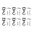 thumbnail image 4 of 6 Pcs Ceiling Hooks for Hanging Plants,Heavy Duty Metal Plant Hooks, Screw in Hooks for Hanging Birdfeeders, 4 of 6