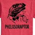 thumbnail image 3 of Instant Message - Philosoraptor - Men's Short Sleeve Graphic T-Shirt, 3 of 6