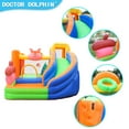 thumbnail image 7 of Doctor Dolphin Inflatable Bounce House with Slide,Jumping Bouncer for Kids Outdoor and Indoor, 7 of 7