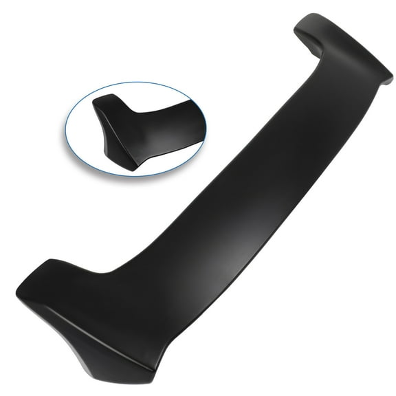 cciyu Roof Spoiler Fits for 2002-2006 for Honda CR-V Rear Roof Window Spoiler Wing with 3rd Brake Light(ABS Matte Black)