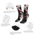 thumbnail image 3 of Rocae Shadows Behind for Girls Boys Crew Socks,Children's Socks, Kids Socks, Toddler Socks: Daily Wear with Kids School Uniform, 3 of 5