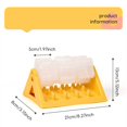 thumbnail image 2 of Comedero Interactivo de Alimentación Lenta para Perros - Juguete Rompecabezas para Aliviar el Aburrimiento. Comedero Rompecabezas para Gatos con Alimentación Controlada, Amarillo, 2 of 5