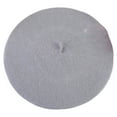 thumbnail image 2 of AYYUFE Beret Cap Retro Stain-resistant Plain Color Good Stretchy Fine Texture Dress Up Portable Classic Stretchable French Beret for Holiday, 2 of 8