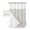 Grey, variant on No Hook Shower Curtain with Snap in Liner, Christmas Gold and White Snowflake Grey Hotel Shower Curtains for Bathroom, Washable Shower Curtain Liner Set with Mesh Top Window, 72”x78”