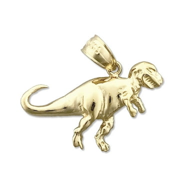 14K Gold T Rex Charm