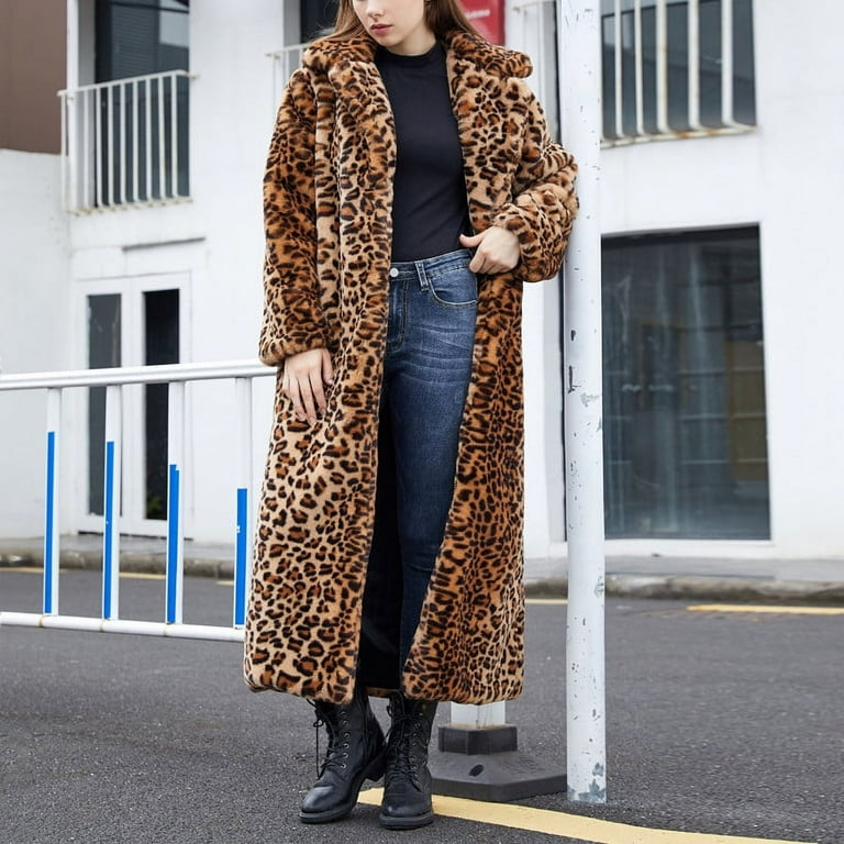 ジャケット・アウター vintage fake fur long coat Vintage Faux Fur, Long Full Lenght Beige Fox Mink Coat