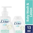 thumbnail image 4 of Set de cuidado de la piel del bebé Dove Sensitive Wash & Lotion 385 ml, 4 of 6