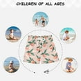 thumbnail image 6 of joogoo Boys Swim Trunks Peach Beach Board Shorts Drawstring Swimsuit L, 6 of 6