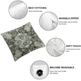 thumbnail image 6 of nygtbtfer Throw Pillow Covers Carpet Ethnic Pillow Cases Rug Throw Pillows Set of 2 Home Decor for Room Porch Patio Couch Outdoor White, 6 of 7