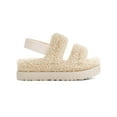thumbnail image 2 of Ugg Womens Oh Fluffita Sheepskin Flatform Slingbacks, 2 of 4