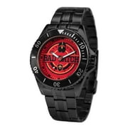 Disney Star Wars Hunter Clone trooper Men's Honor Black Stainless Steel Watch, 1-Pack
