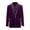 A Dark Purple, variant on Aislor Kids Boys Classic Fit Lapel Collar Velvet Blazer Suit Jacket One Button Breasted Coat Royal Blue 8